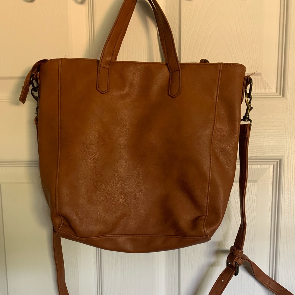 Brown handbag